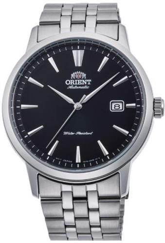 Orient Miesten kello RA-AC0F01B10B Bambino Musta/Teräs Ø41 mm