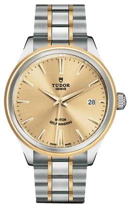 Tudor Miesten kello M12503-0001 Style Samppanja/18K keltakultaa Ø38