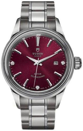 Tudor Naisten kello M12100-0015 Style Punainen/Teräs Ø28 mm