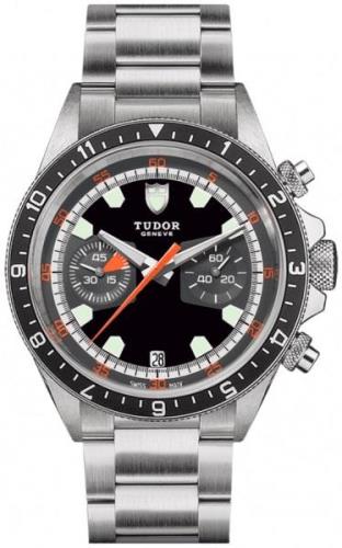 Tudor Miesten kello M70330N-0005 Heritage Musta/Teräs Ø42 mm