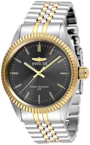 Invicta Miesten kello 29377 Specialty Harmaa/Kullansävytetty teräs