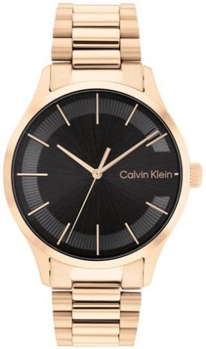 Calvin Klein Naisten kello 25200037 Classic Musta/Punakultasävyinen