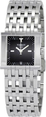 Tissot Naisten kello T02.1.181.51 Musta/Teräs Ø25 mm