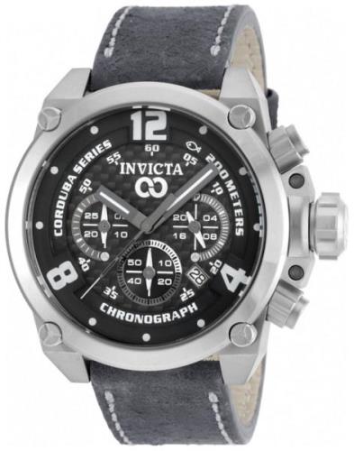 Invicta Miesten kello 90216 Corduba Musta/Nahka Ø50 mm