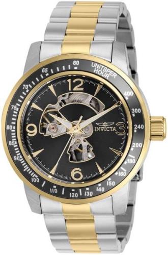 Invicta Miesten kello 38560 Specialty Musta/Kullansävytetty teräs