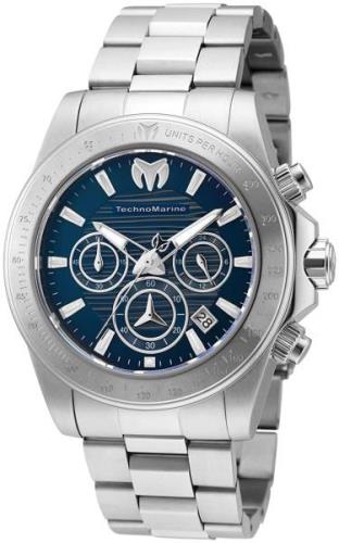 Technomarine Miesten kello TM-219001 Sininen/Teräs Ø42 mm