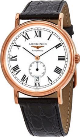 Longines Miesten kello L4.805.1.11.2 Presences Valkoinen/Nahka Ø38.5