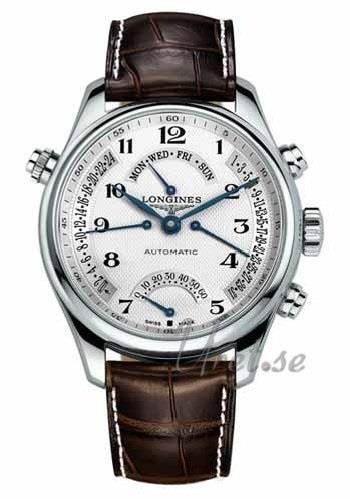 Longines Miesten kello L2.717.4.78.3 Master Hopea/Nahka Ø44 mm