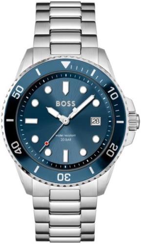 Hugo Boss Miesten kello 1513916 Ace Sininen/Teräs Ø43 mm