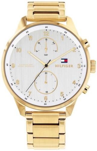 Tommy Hilfiger Miesten kello 1791576 Chase Hopea/Kullansävytetty