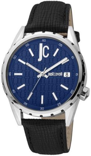 Just Cavalli Miesten kello JC1G217L0025 Classic Sininen/Nahka Ø42 mm