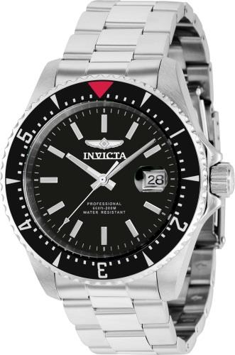 Invicta Miesten kello 36780 Pro Diver Musta/Teräs Ø44 mm