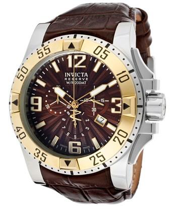 Invicta Miesten kello 10906 Excursion Ruskea/Nahka Ø50 mm