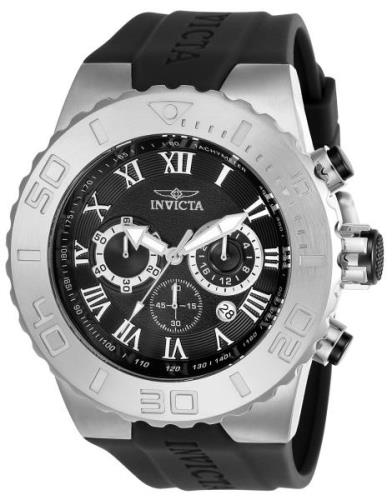 Invicta Miesten kello 24747 Pro Diver Musta/Muovi Ø51 mm