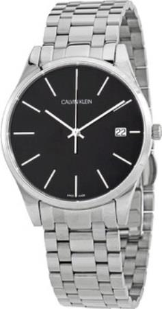 Calvin Klein Miesten kello K4N21141 Time Musta/Teräs Ø40 mm