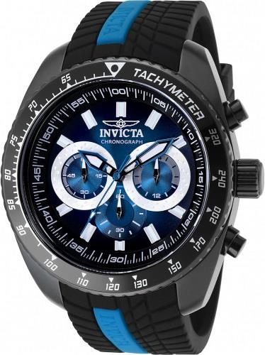 Invicta Miesten kello 36305 S1 Rally Musta/Muovi Ø48 mm