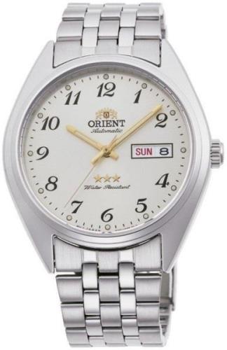 Orient 3 Star RA-AB0E16S19B Valkoinen/Teräs Ø39 mm