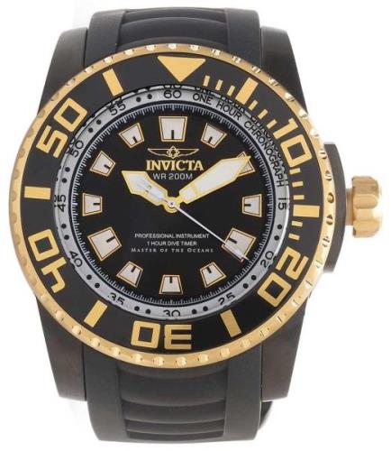 Invicta Miesten kello 14668 Pro Diver Musta/Kumi Ø52 mm