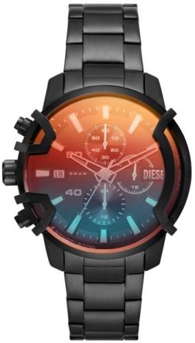 Diesel Miesten kello DZ4605 Griffed Mini Monivärinen/Teräs Ø42 mm