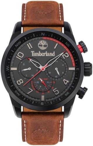 Timberland Miesten kello TDWJF2000701 Musta/Nahka Ø47 mm