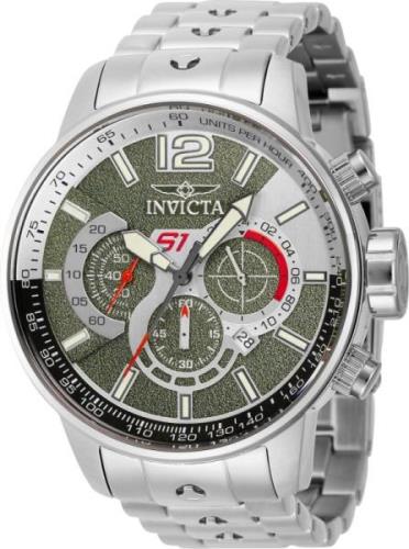 Invicta Miesten kello 41315 S1 Rally Harmaa/Teräs Ø48 mm