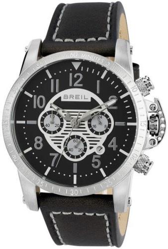 Breil Miesten kello TW1505 Pilot Musta/Nahka Ø45 mm