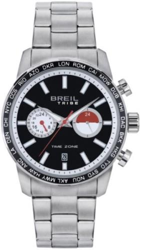 Breil Miesten kello EW0564 Tribe Musta/Teräs Ø42 mm