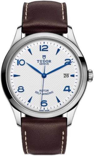 Tudor 1926 Miesten kello M91650-0010 Valkoinen/Nahka Ø41 mm