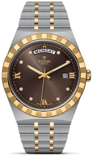 Tudor Miesten kello M28603-0008 Royal Ruskea/18K keltakultaa Ø41 mm