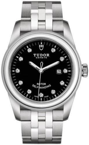 Tudor Naisten kello M53000-0001 Glamour Date Musta/Teräs Ø31 mm