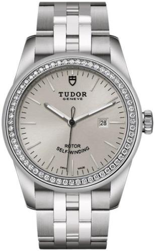 Tudor Naisten kello M53020-0004 Glamour Date Hopea/Teräs Ø31 mm
