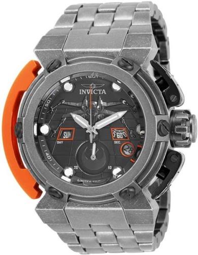 Invicta Miesten kello 33147 Harmaa/Teräs Ø46 mm