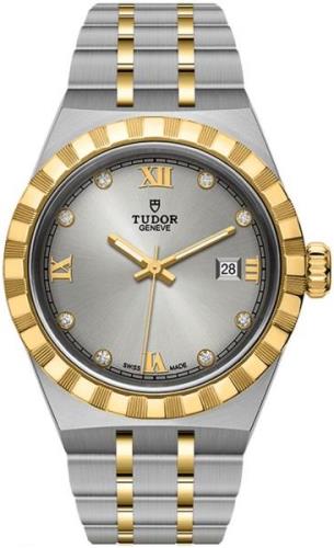 Tudor Naisten kello M28303-0002 Royal Hopea/18K keltakultaa Ø28 mm