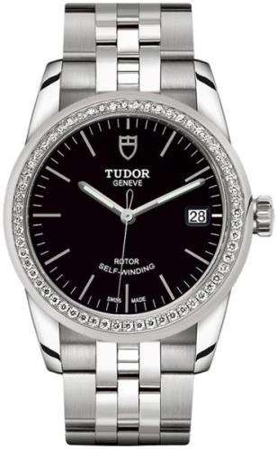 Tudor M55020-0008 Glamour Date Musta/Teräs Ø36 mm