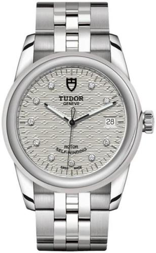 Tudor M55000-0004 Glamour Date Hopea/Teräs Ø36 mm