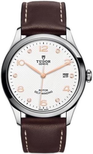 Tudor 1926 M91550-0014 Valkoinen/Nahka Ø39 mm