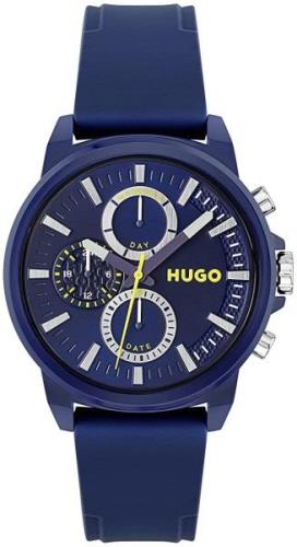 Hugo Boss Miesten kello 1530257 Relax Sininen/Muovi Ø44 mm