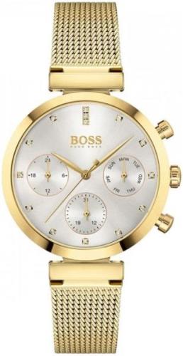 Hugo Boss Naisten kello 1502552 Flawless Hopea/Kullansävytetty