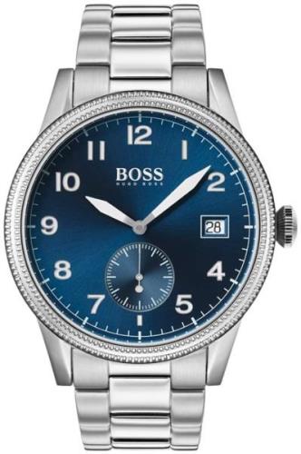 Hugo Boss Miesten kello 1513707 Sininen/Teräs Ø44 mm