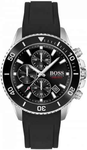 Hugo Boss Miesten kello 1513912 Admiral Musta/Kumi Ø46 mm