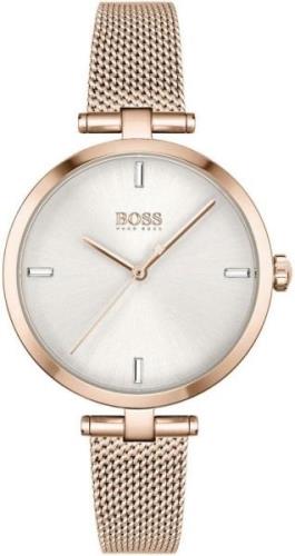 Hugo Boss Naisten kello 1502589 Majesty Hopea/Punakultasävyinen Ø32