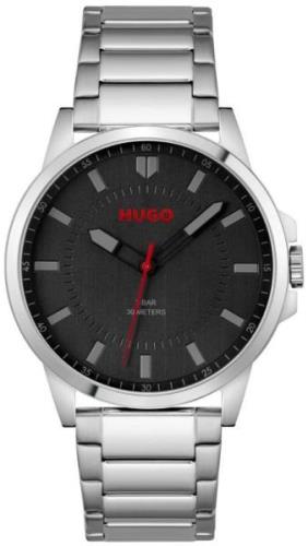 Hugo Boss Miesten kello 1530246 First Musta/Teräs Ø53 mm