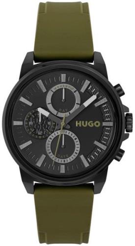 Hugo Boss Miesten kello 1530259 Relax Musta/Muovi Ø44 mm