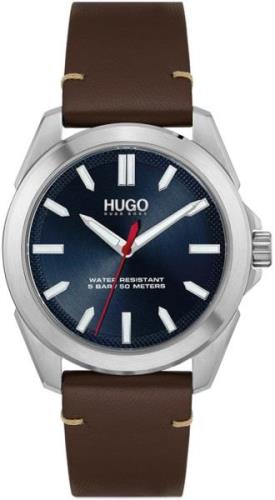 Hugo Boss Miesten kello 1530226 Adventure Sininen/Nahka Ø42 mm