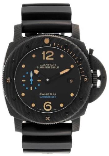 Panerai Miesten kello PAM00616 Luminor Musta/Kumi Ø47 mm