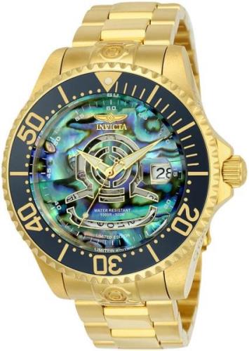 Invicta Miesten kello 23454 Pro Diver Monivärinen/Kullansävytetty