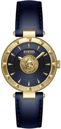 Versus by Versace Naisten kello VSPQ12321 Sertie N Sininen/Nahka Ø34