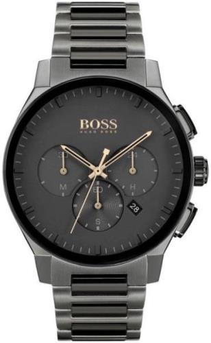 Hugo Boss Miesten kello 1513814 Peak Harmaa/Teräs Ø43 mm