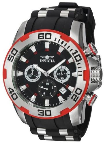 Invicta Miesten kello 22307 Pro Diver Musta/Teräs Ø50 mm