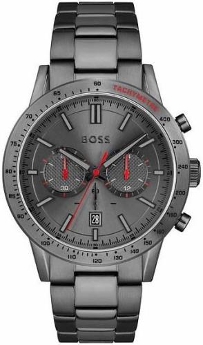 Hugo Boss Miesten kello 1513924 Allure Harmaa/Teräs Ø44 mm